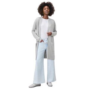 Splendid Retreat Cardi in Light Heather Grey